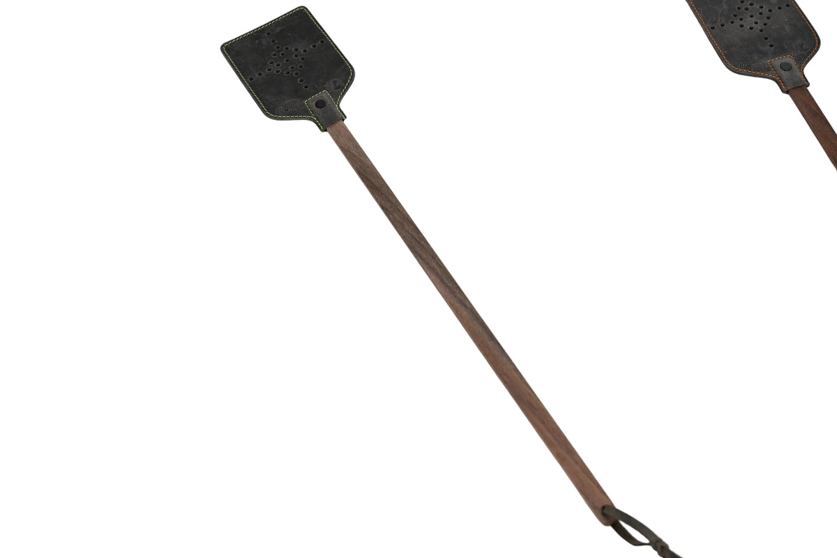 Hood Archery leather fly swatter