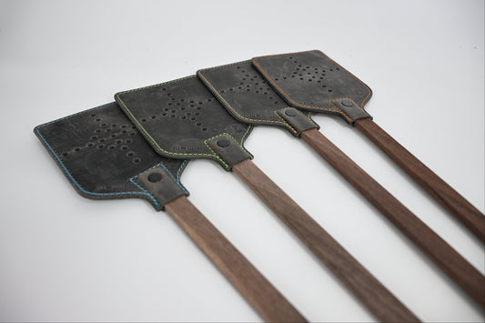 Hood Archery Leder-Fliegenklatsche