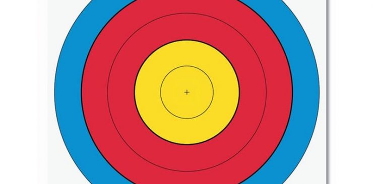 JVD FITA Scheibenauflage 80 cm Zentrum